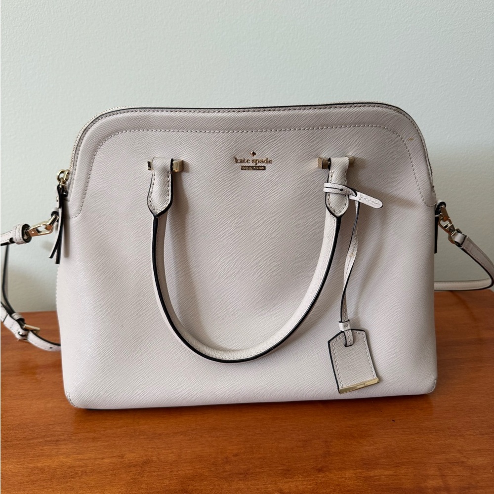 Kate Spade Cream Leather Purse
